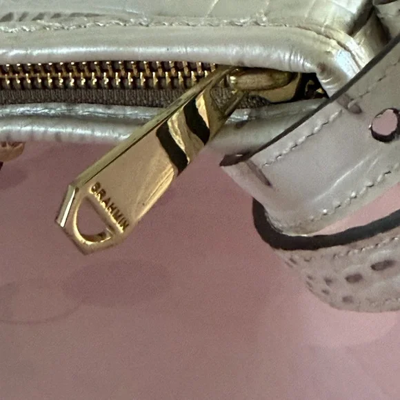 Brahmin Mini Asher in Toasted Macaroon Cassini - Picture 8 of 11